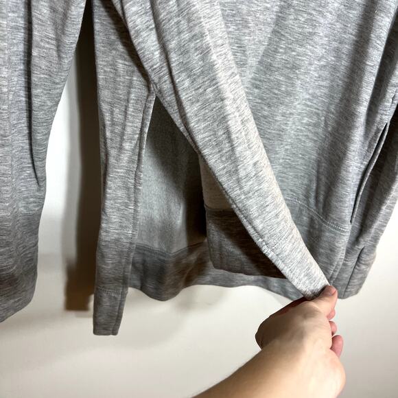 Gray Side Slit Sweatshirt - Picture 2 of 5